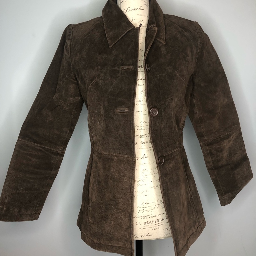 Brown Dollhouse Leather Jacket